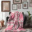 Blush Tile Patterns - 1 pièce Sherpa Premium-100864371