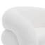 Fauteuil demi-tonneau pivotant rembourré Aunna-249351926