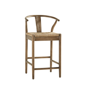 Alce Solid Wood 24" Counter Stool