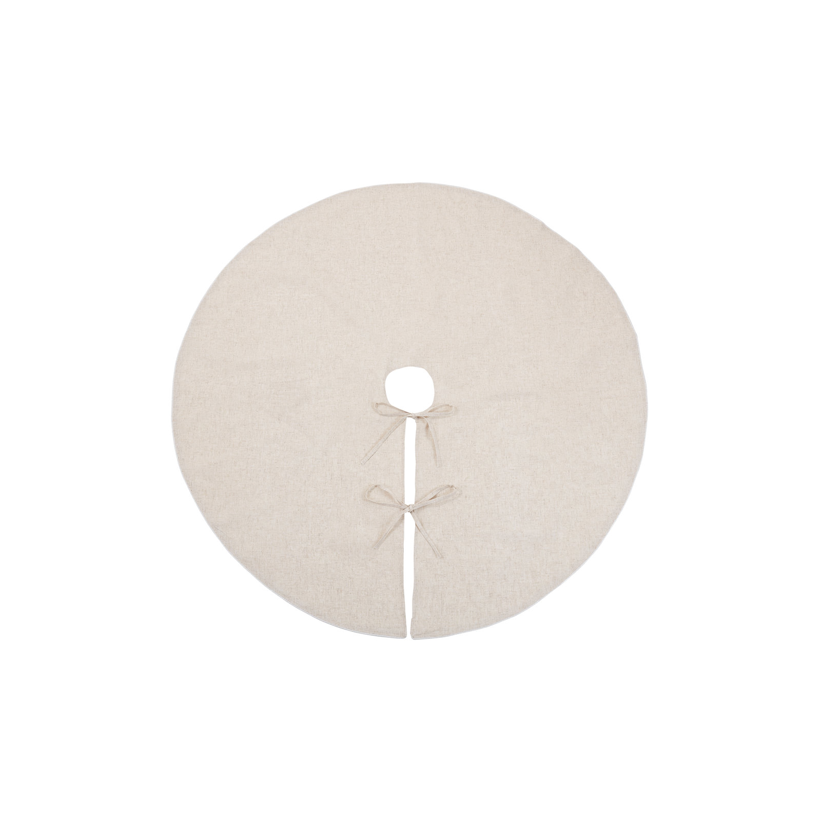 Nylah Tree Skirt, Silver, 84"
