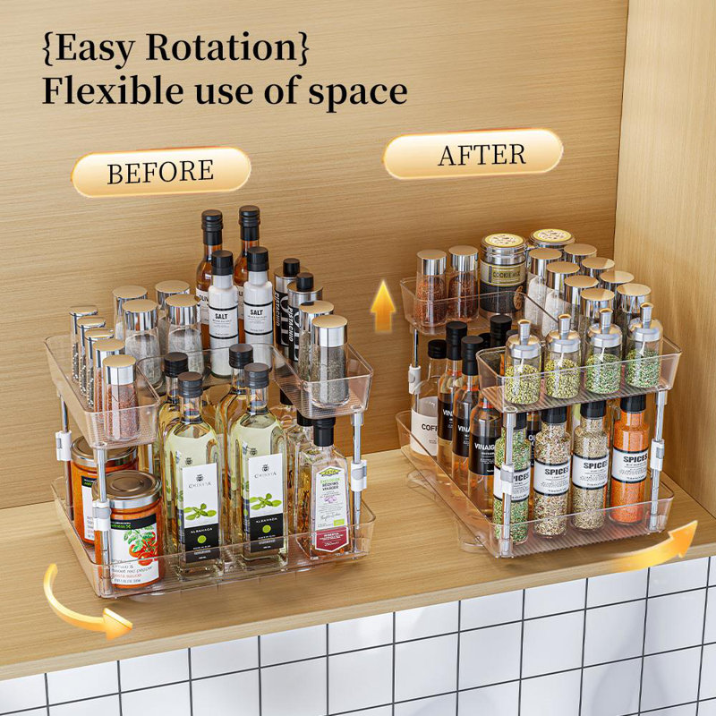 Plastic Makeup Organiser