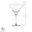 Pasabahce Timeless Martini Glasses - 230ml