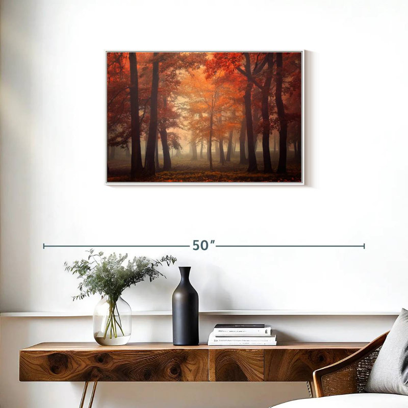 Sensation, Cadre flottant blanc, 46 po x 31 po