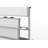Freestanding Steel Reversible Magnetic Large - 6' - 8' Whiteboard