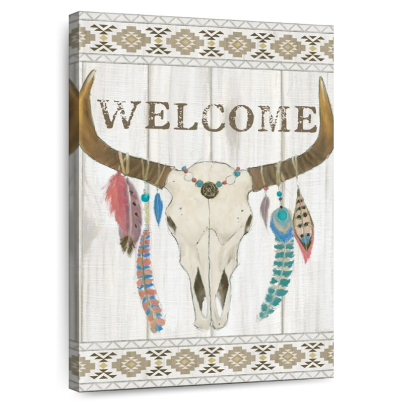 Plaque murale Kema Bohemian Rising I Welcome, H 24 po x l 16 po