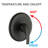 Shower System With Tub Spout Rain Shower Tub Set, High Pressure Dual 2 In 1 Shower Combo Faucet With Valve-126529222