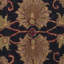 Tapis noir / bourgogne en laine touffeté à la main Bromley-18966778
