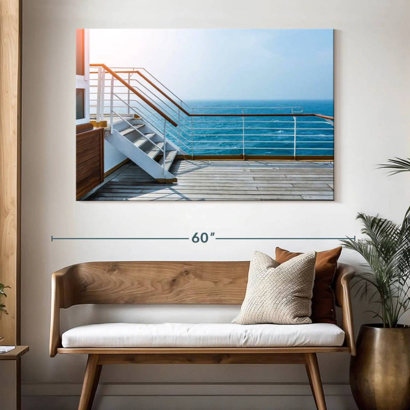 Mehar Cruise Ship Deck, 34" H x 51" W