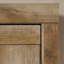Armoire de rangement étroite, finition brune