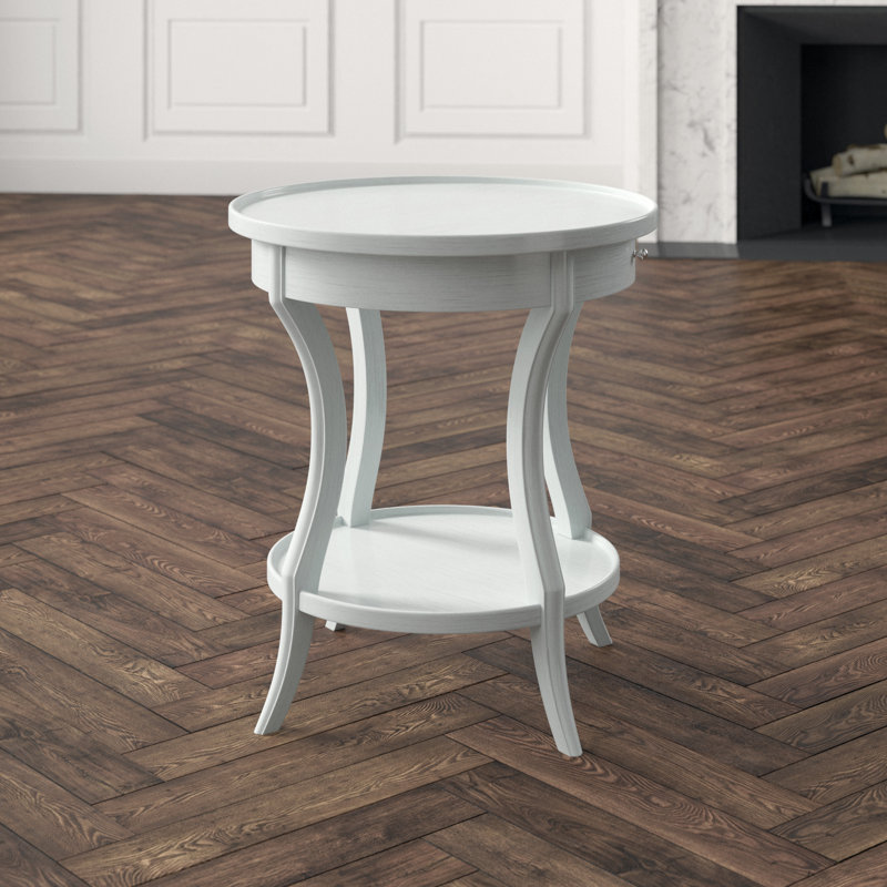 Stacey End Table, Carrara