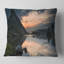 Stupéfiant lever de soleil sur le lac Panorama - coussin à imprimé paysage-545021477-545013990