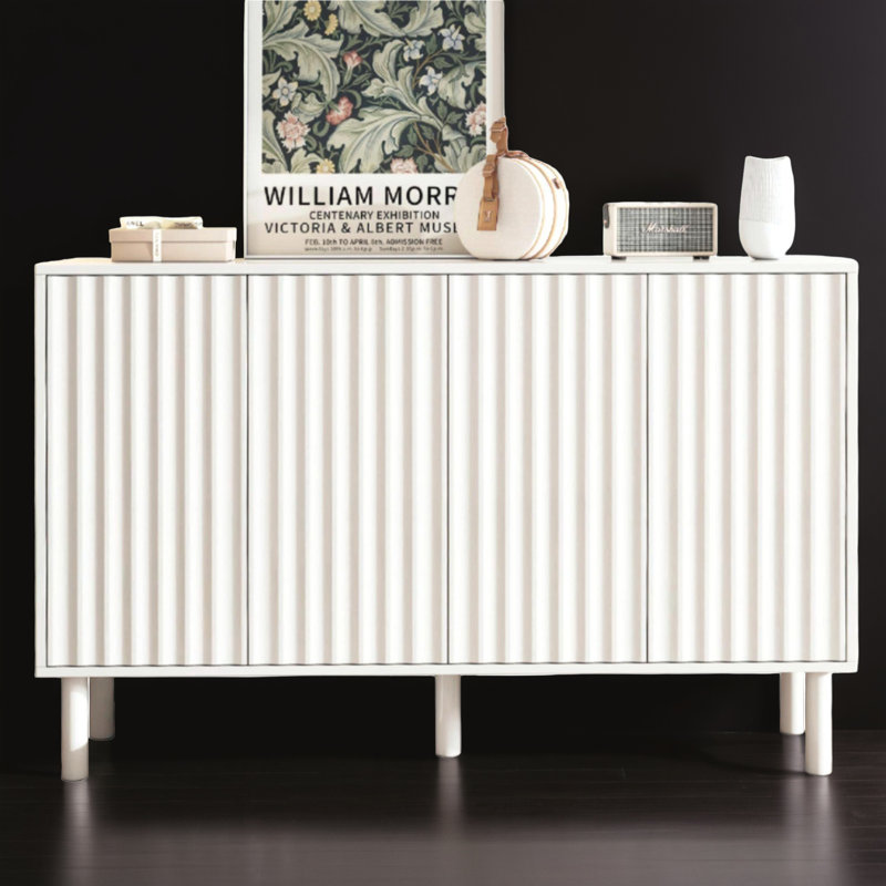 Console de 55,21 po, Blanc