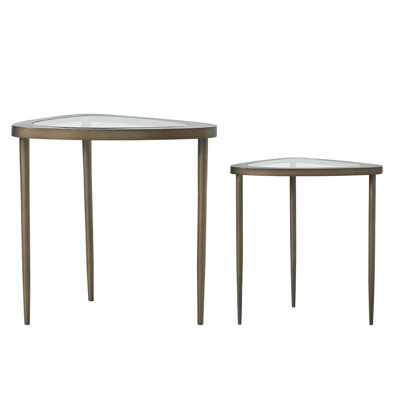 Uttermost Millar Curved Nesting Tables, S/2
