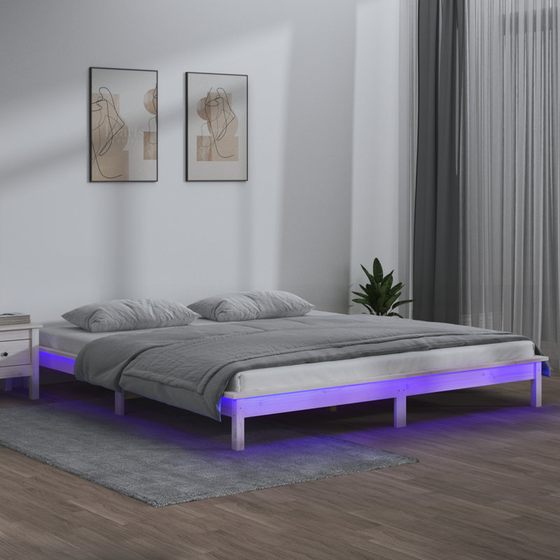 Kircho Bed Frame, Natural, 100 x 200 cm