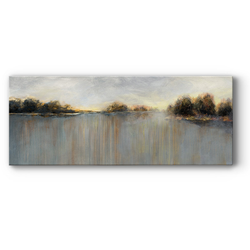 " Rain At Dawn ", 24" H x 60" W x 1.5" D
