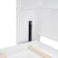 Grand lit escamotable, lit escamotable avec tablettes