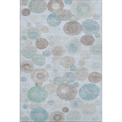 Premium Machine Washable Jakiyra AMF1896 Geometric Rug
