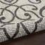 Trofin Rectangle Machine-made Power Loom Abstract Ivory/Charcoal Indoor/Outdoor Area Rug-55379094