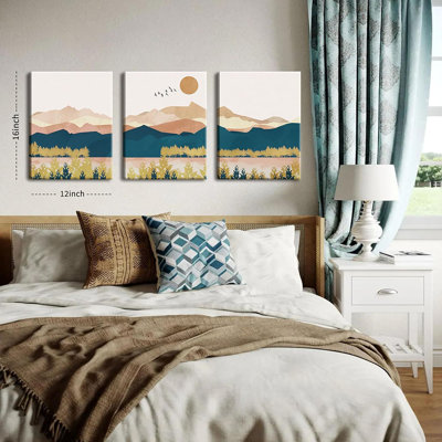 3 Piece Wrapped Canvas Print