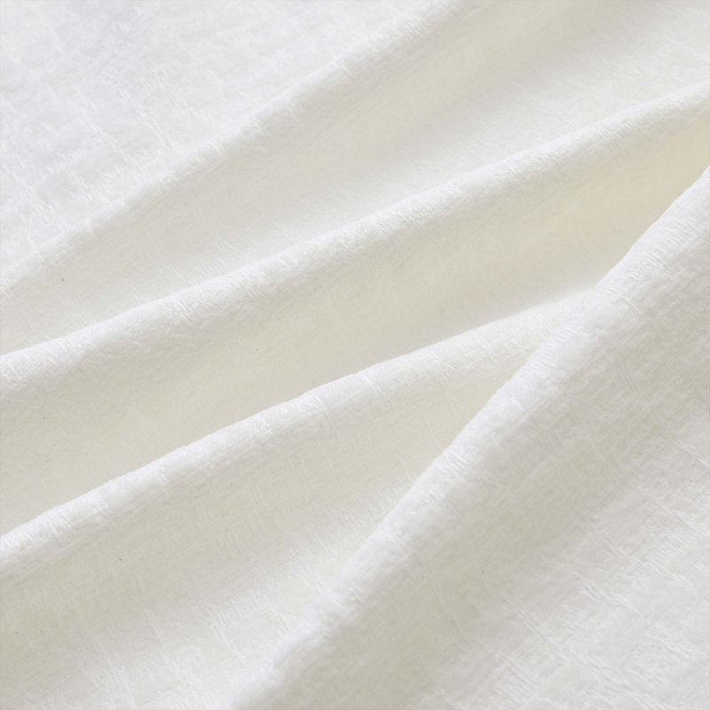 73 Chenille repose-pieds beige, Beige