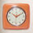 Orrwell Square Plastic Wall Clock 9.25 Inches-61326449