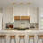 Khiran 1-Light Dimmable Crystal Cylinder Pendant with Integrated LED 