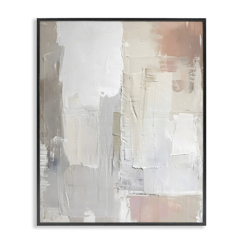 Abstrait, estampe numérique, conception par Riley B, H 14 po x l 11 po, Giclée encadrée noir minuit