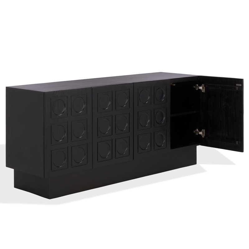 Osmund 4 Door Wood Sideboard