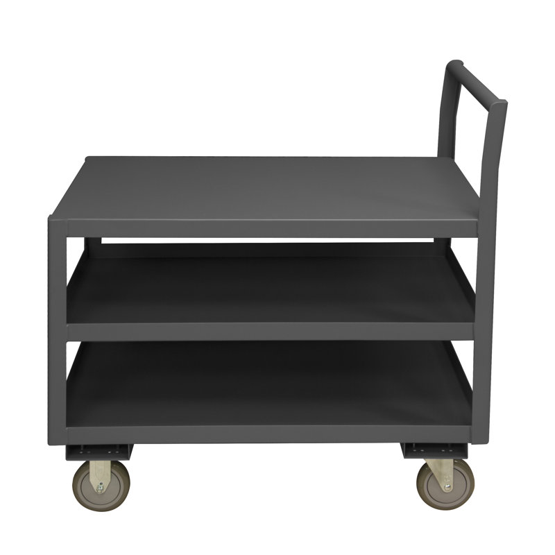 Utility Cart with Wheels, 61.19" H x 37.38" W x 30" D