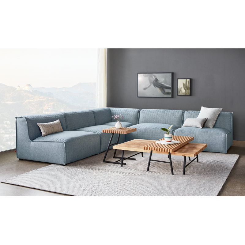 Nexus Modular Sectional, Parliament Lake Polyester