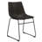 19'' H Faux Leather Upholstered Metal Side Chair-76223703-109719478