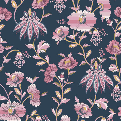 Cath Kidston Friendship Garden Floral Wallpaper