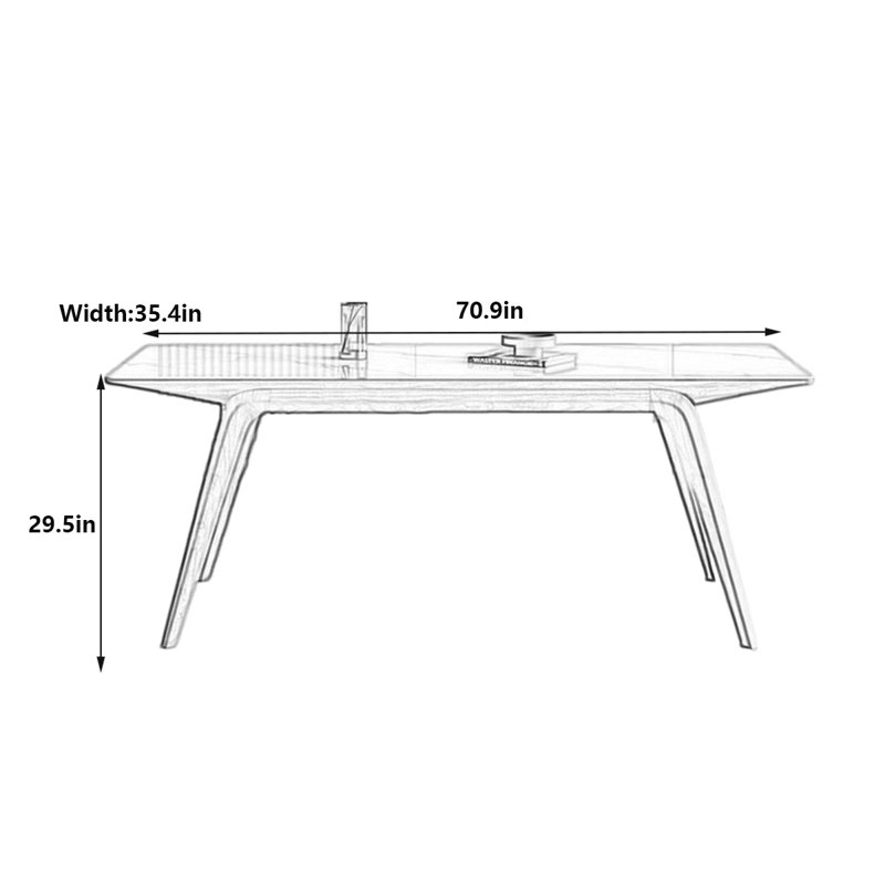 Crafton, 29.5"H x 70.9"L x 35.4"W