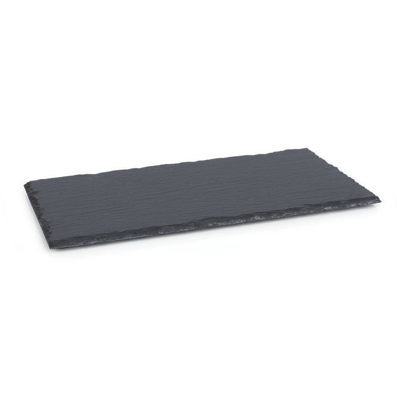 Argon Tableware Slate Platter, 0.5cm H x 13cm W x 25cm L