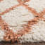 Tapis géométrique en laine / coton noué à la main Damalus-1174189579