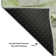 Premium Machine Washable Cerrito AMF519 Green Rug