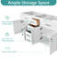 Base de meuble-lavabo double 72 po Spindell seulement