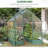 6.3' W x 8.2' D Greenhouse