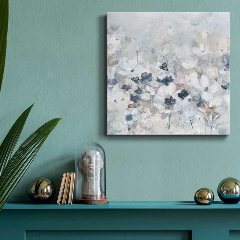 Dreamy Fields - Impression sur toile tendue, H 10 po x l 10 po x P 1,5 po