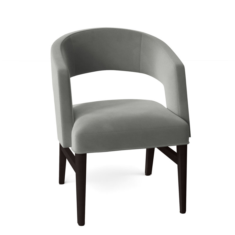 Chaise avec accoudoirs Bryant, Espresso, 9953 Étain