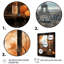 «Retro Paris Window View 5 - City Paris», art mural-1176565294-1271570431