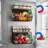 Magnetic Shelf For Fridge, Onion And Potato/Spice/Snacks/Fruit And Vegetable Storage And Organizer, Wire Basket For Pantry, Kitchen Countertop, RV And Laundry