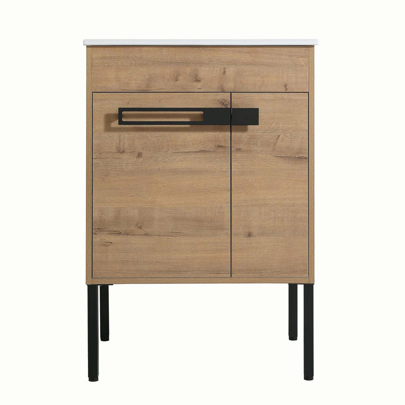 Meuble-lavabo autoportant ou flottant optionnel