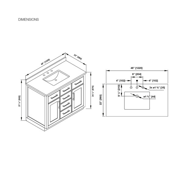 Dimensions du produit