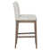 Nova Upholstered Stool with Solid Wood Frame