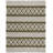Geometric Hand-Woven Wool and Cotton Area Rug-2047820545