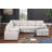 Multi - Functional L - Shaped Corner Sofa With Storage & Convertible Bed Features