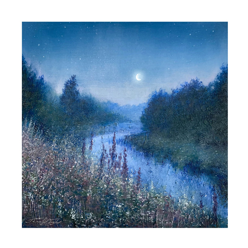 Art sur toile Jennifer Taylor, H 14 po x l 14 po