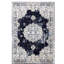 Tapis oriental bleu marine / ivoire-31242523