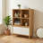 Wonder 2-Shelf Bookcase with Doors
